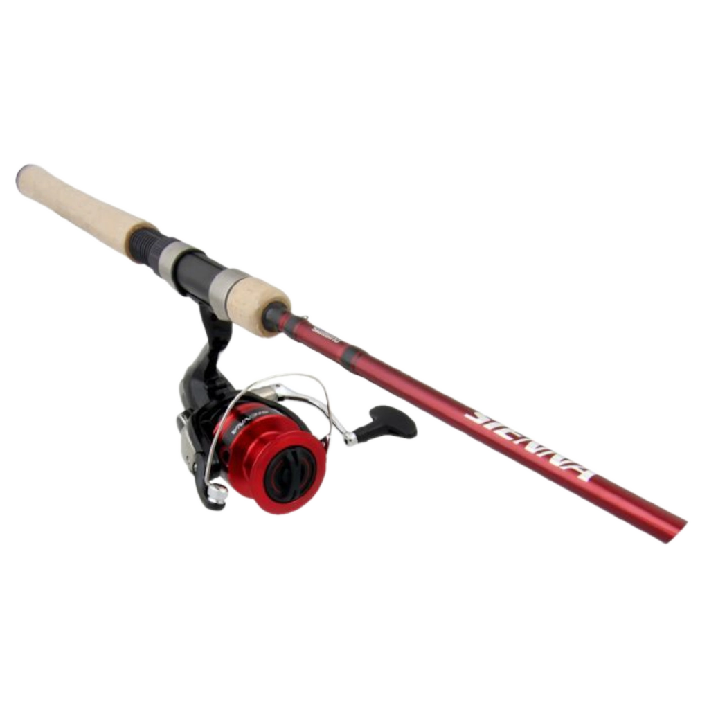 Shimano Sienna Spinning Combo Rod and Reels 7'0' / M/F Shimano Sienna Spinning Combo Rod and Reels 7'0' / M/F
