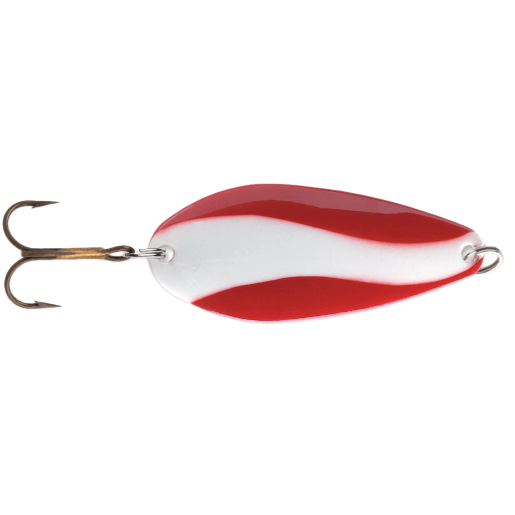 STROBE TEAR DROP SPOON 5/8OZ RED/WHITE
