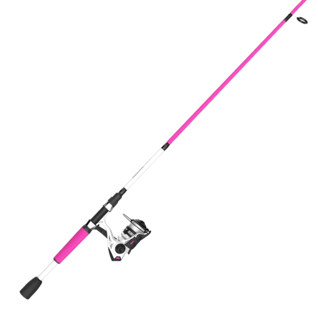 Roam 20 Pink 6'0" Medium-Light Spinning Combo altogether