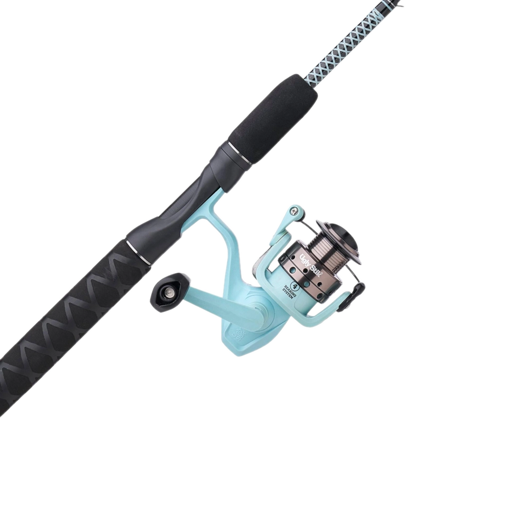 ugly stik gx2 6& 39 GX2 Spinning Youth Combo piece stainless steel guides offer excellent line control with no insert pop Ugly Stik GX2 Spinning Combo
