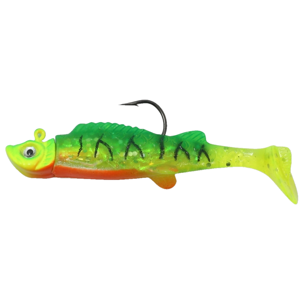 Northland Mimic Minnow Shad 1/4oz Firetiger Northland Mimic Minnow Shad 1/4oz Firetiger