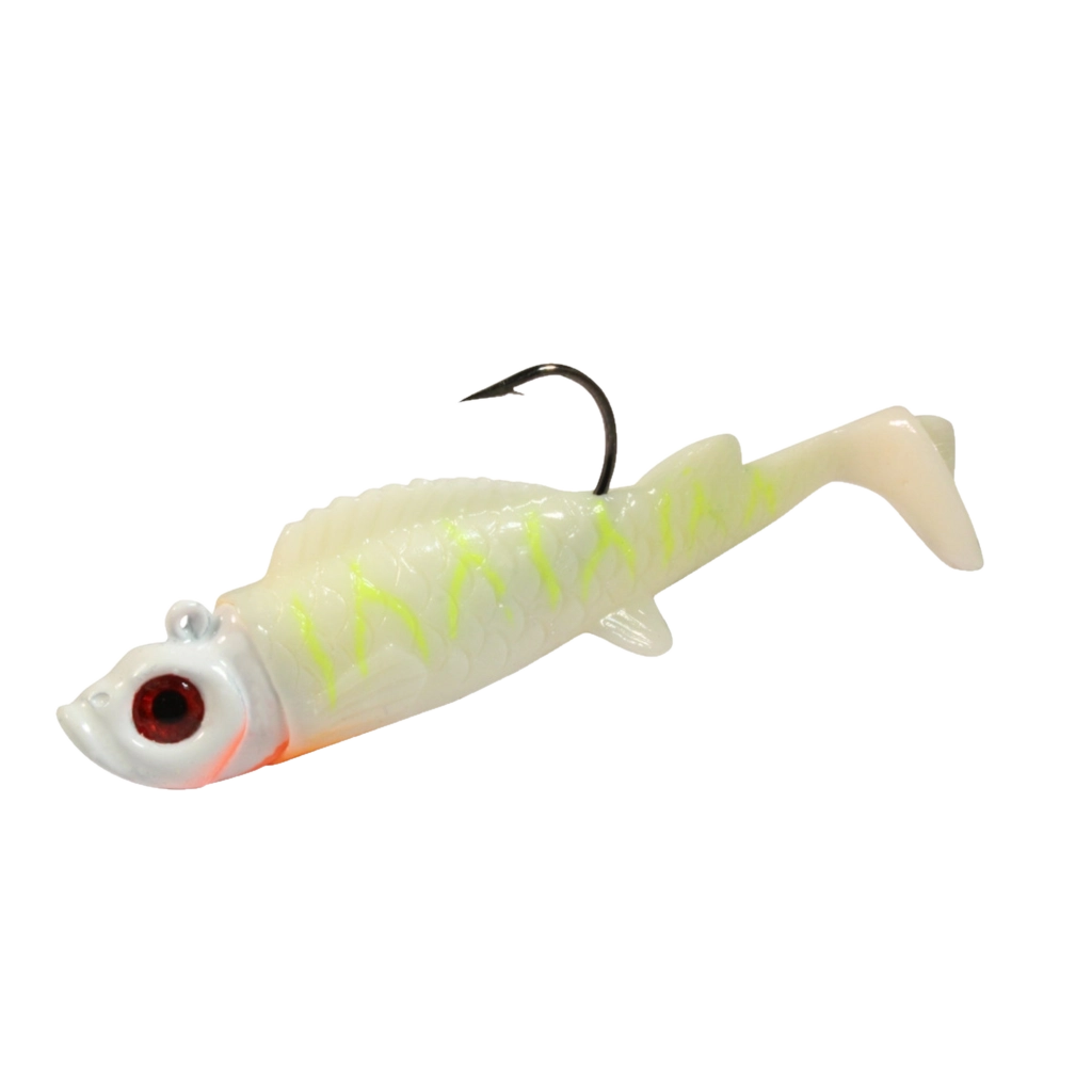 UV MIMIC MINNOW - white tiger