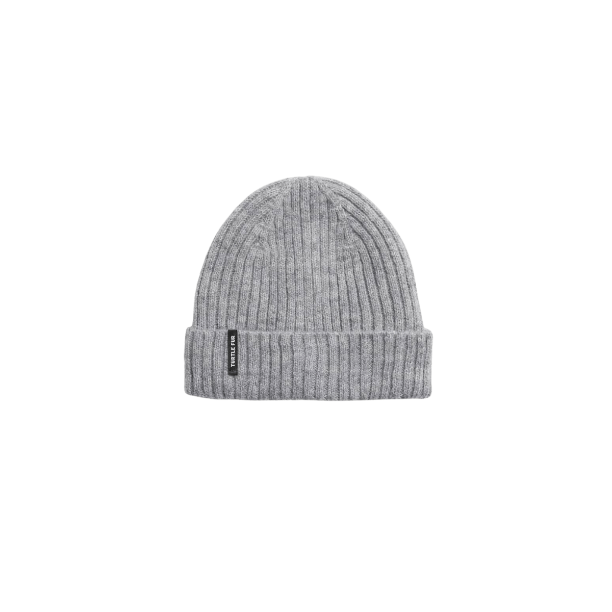 TURTLE FUR RECYCLED CLARA BEANIE - ASH