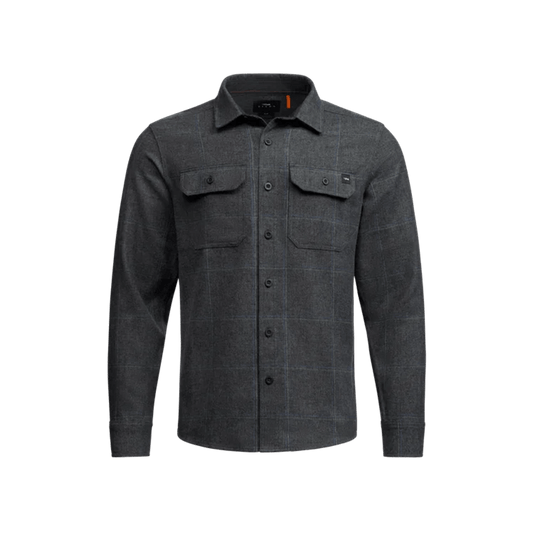 SITKA HARDWOOD HW FLANNEL SHIRT - OBSIDIAN BLUE FALL PLAID