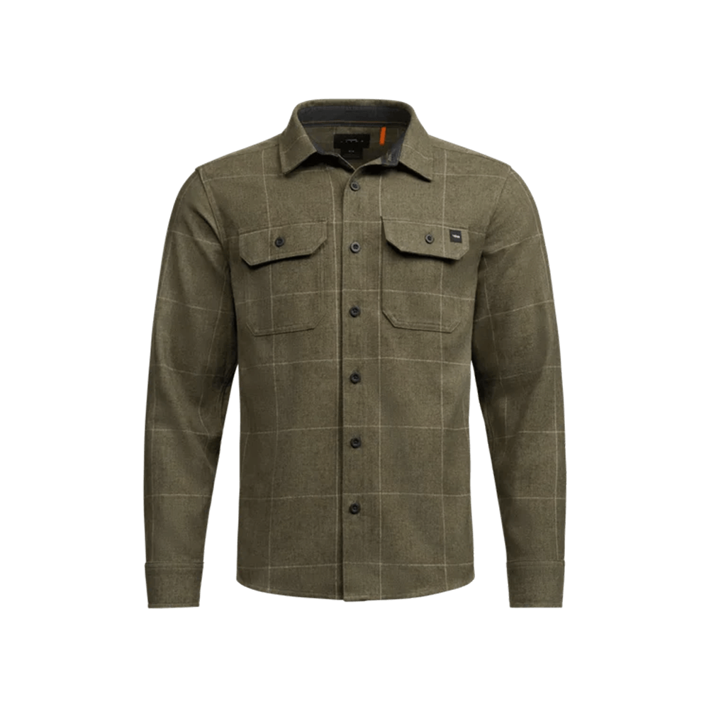 SITKA HARDWOOD HW FLANNEL SHIRT - DEEP HEMLOCK FALL PLAID