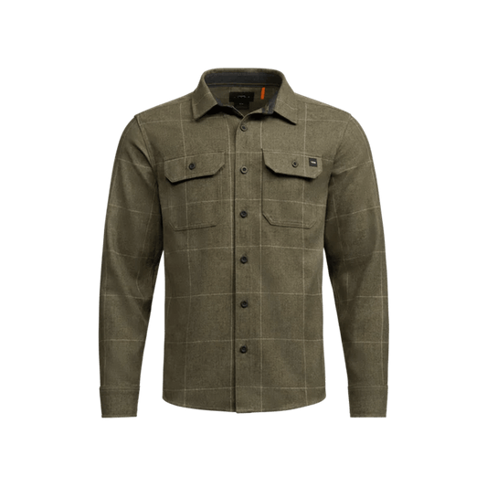 SITKA HARDWOOD HW FLANNEL SHIRT - DEEP HEMLOCK FALL PLAID