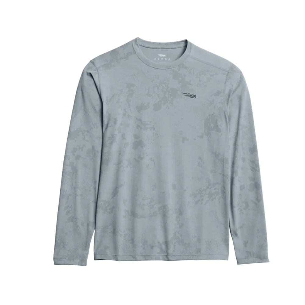 SITKA RADIANT LS CREW - BLUESTONE CAMO