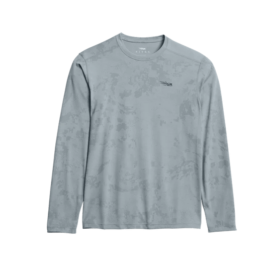 SITKA RADIANT LS CREW - BLUESTONE CAMO
