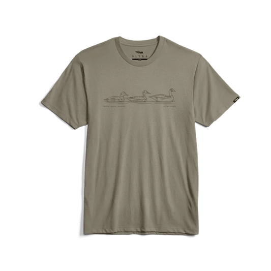 SITKA DUCK DUCK GOOSE TEE - OAK