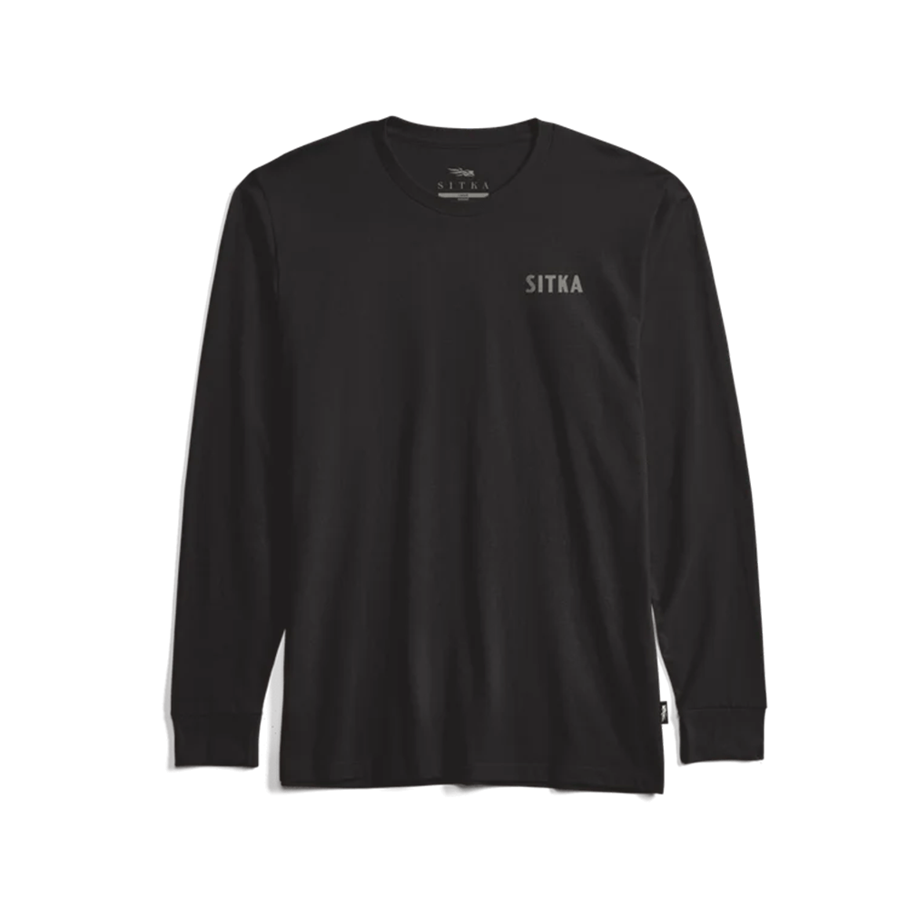 SITKA TYPICAL L/S TEE - SITKA BLACK
FRONT VIEW