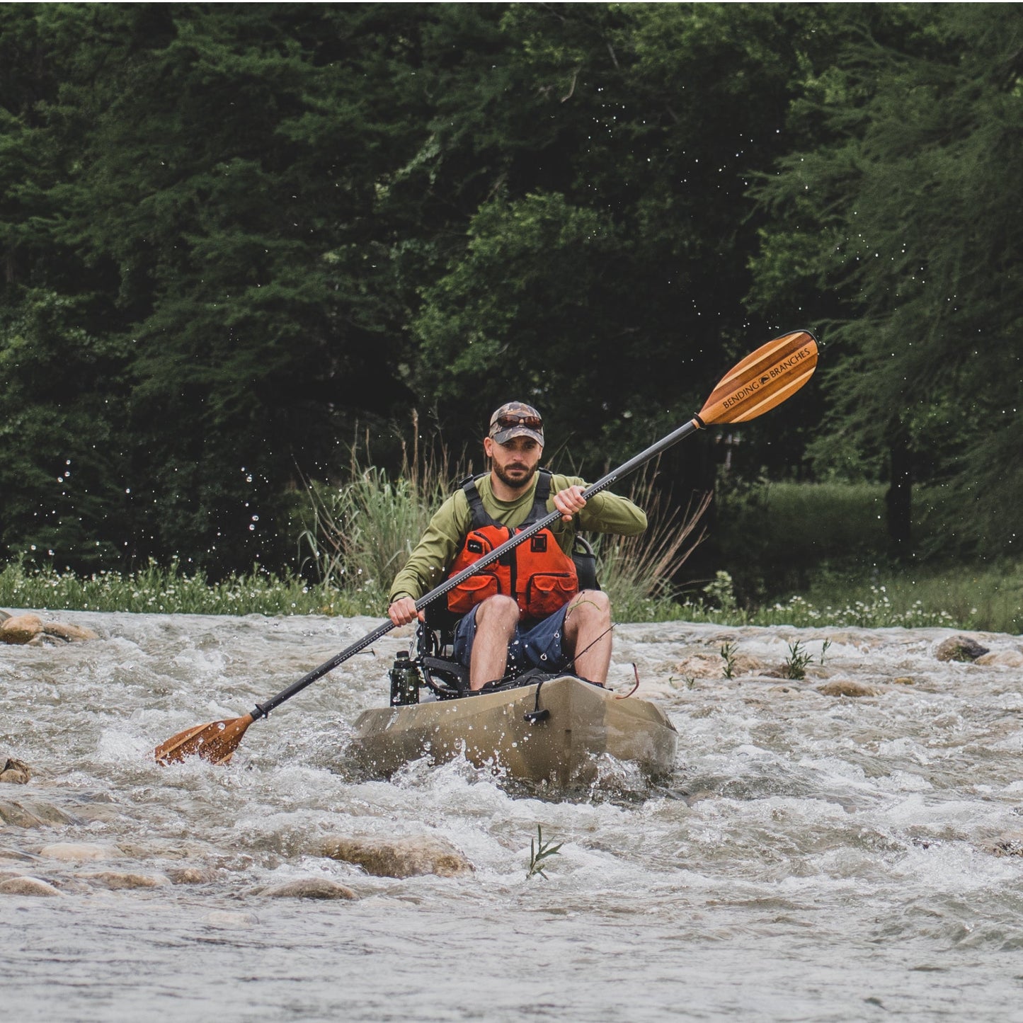 Bending Branches Angler Navigator Snap-Button Kayak Paddle