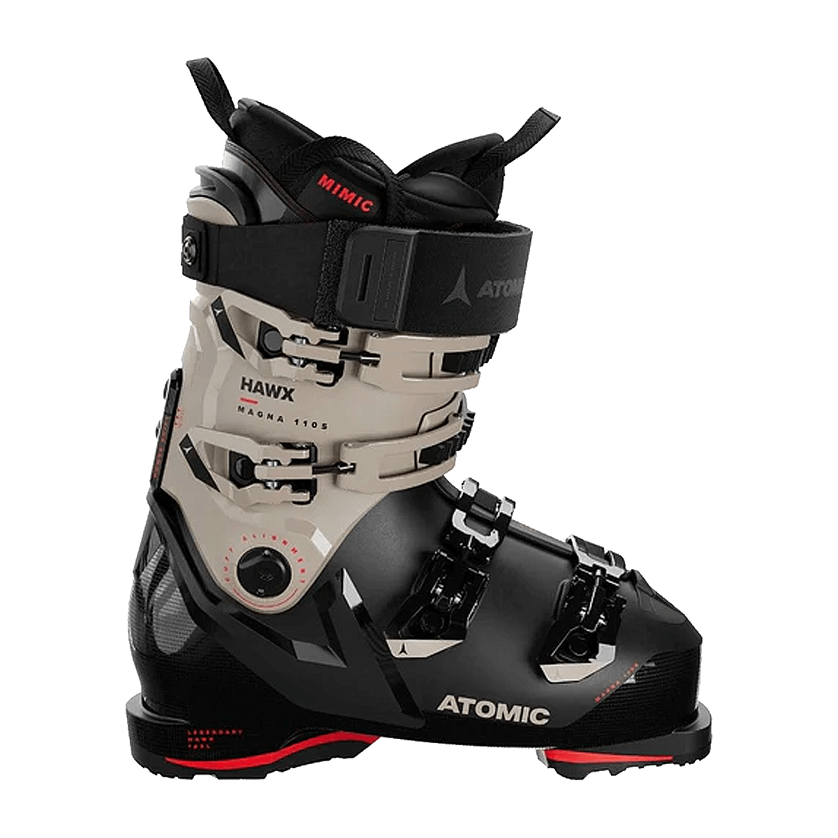2024 ATOMIC HWX MAGNA 110 S GW SKI BOOTS COLOR BLACK CEMENT