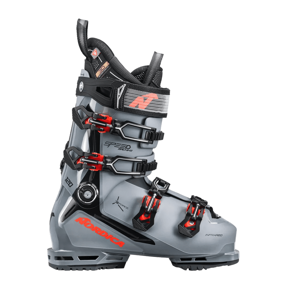 SPEEDMACHINE 3 120 DH SKI BOOT - GREY/BLACK/RED 24/25