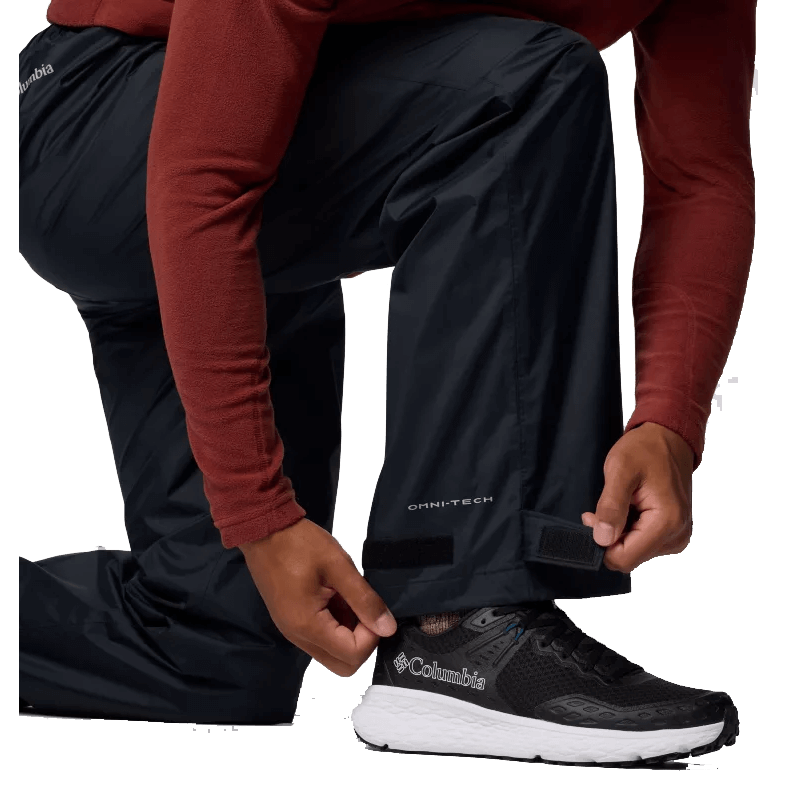 COLUMBIA MEN'S REBEL ROAMER II RAIN PANTS - BLACK CUFFS