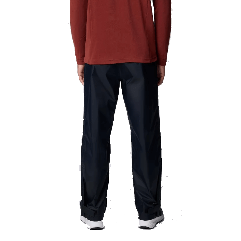 COLUMBIA MEN'S REBEL ROAMER II RAIN PANTS - BLACK BACK