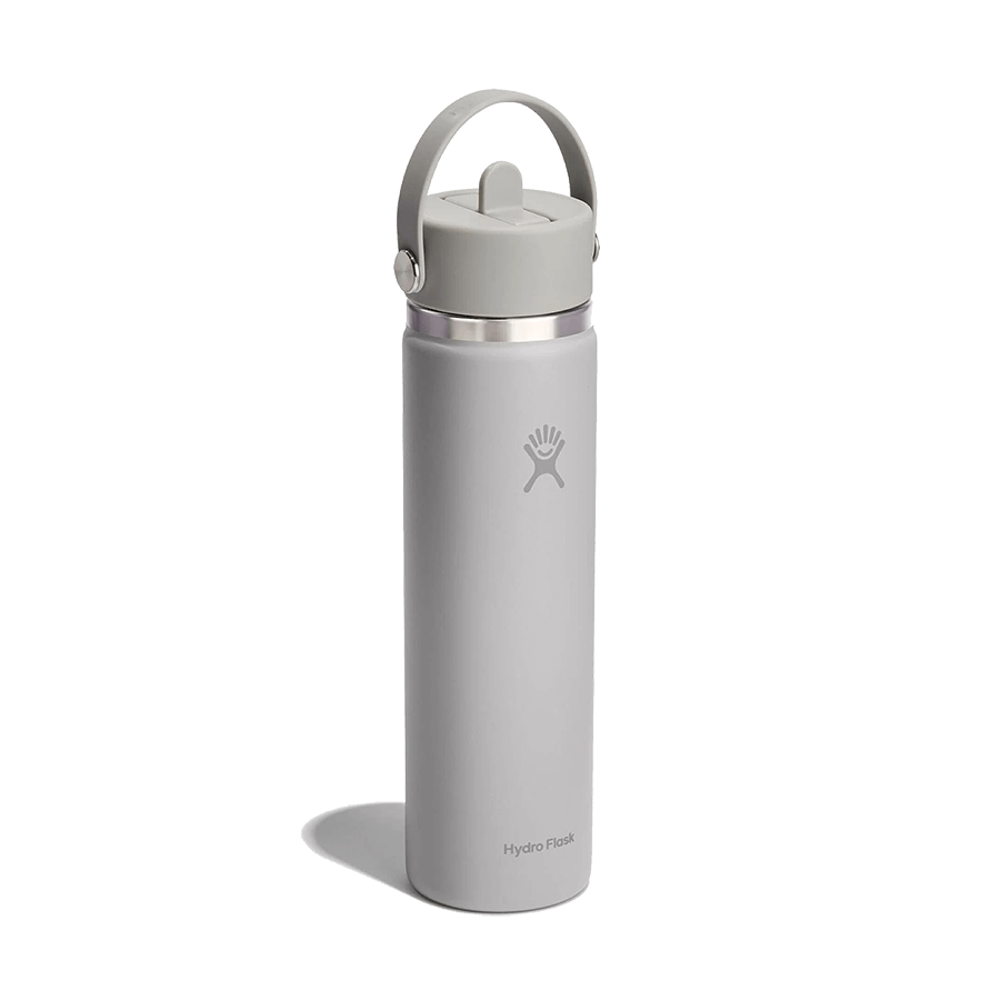 HYDRO FLASK WIDE MOUTH BOTTLE WITH FLEX STRAW CAP 24OZ TOP