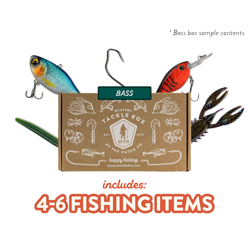 Mystery Tackle Box Sample 4-6 fishing items