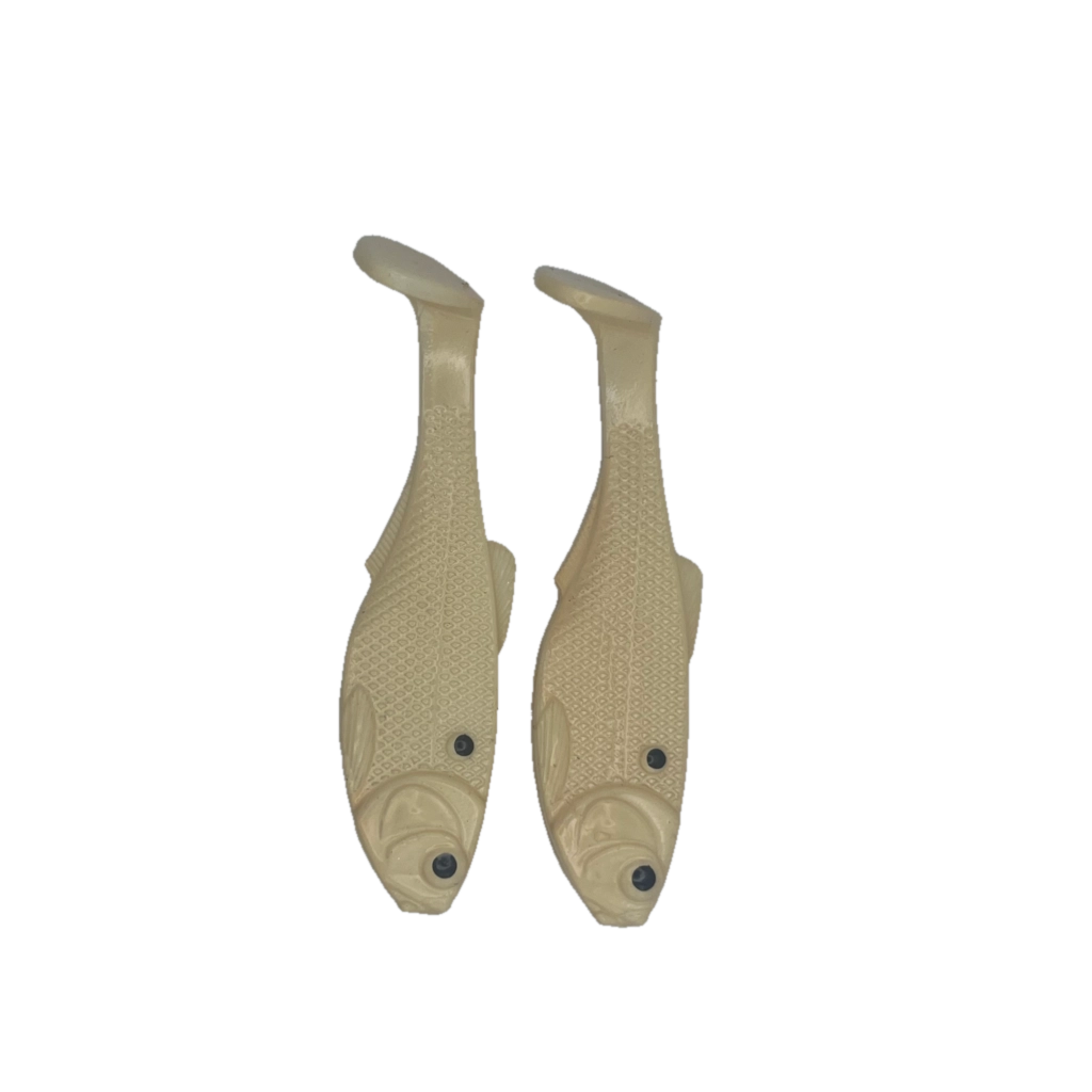 Da Boot Swimbait 5.5" in Bone color