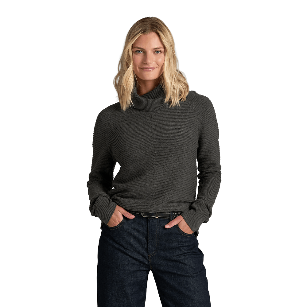 KKUHL WOMEN'S SOLACE SWEATER- FLINT