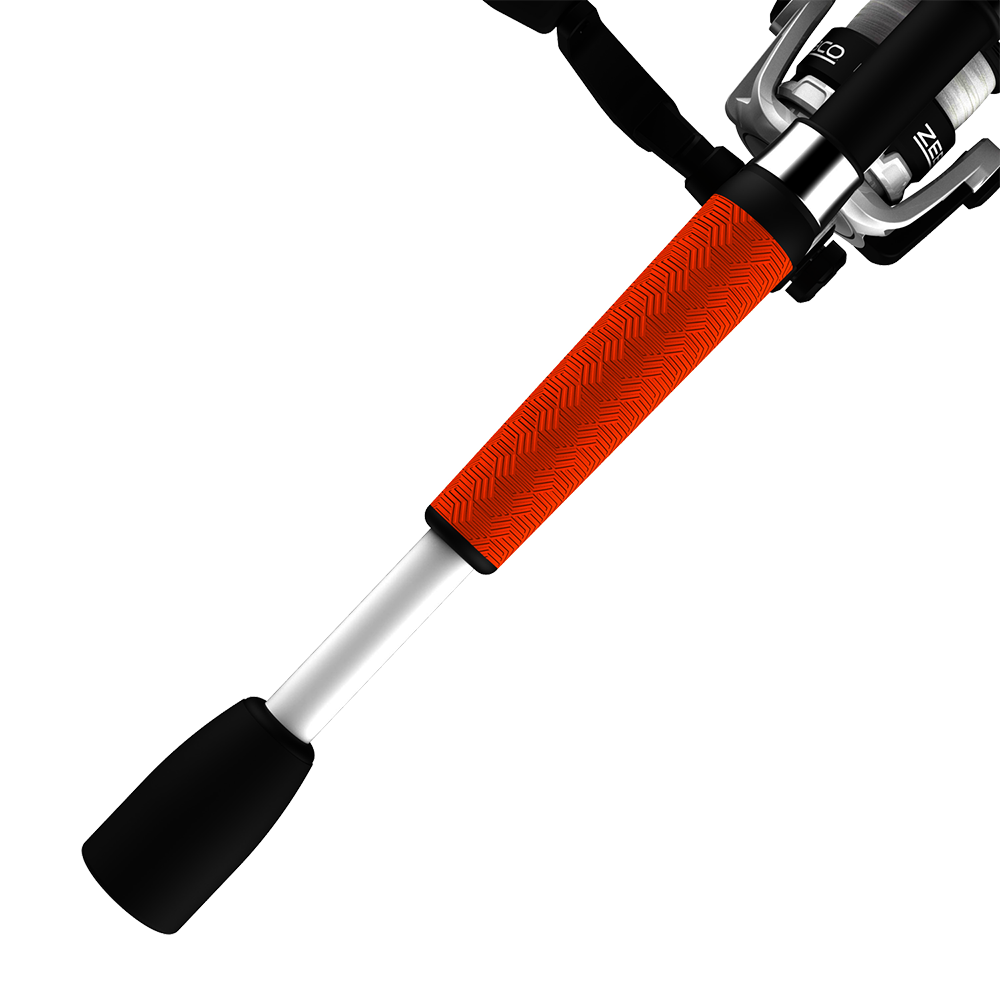 Roam 20 Orange 6'0" Medium-Light Spinning Combo - handle