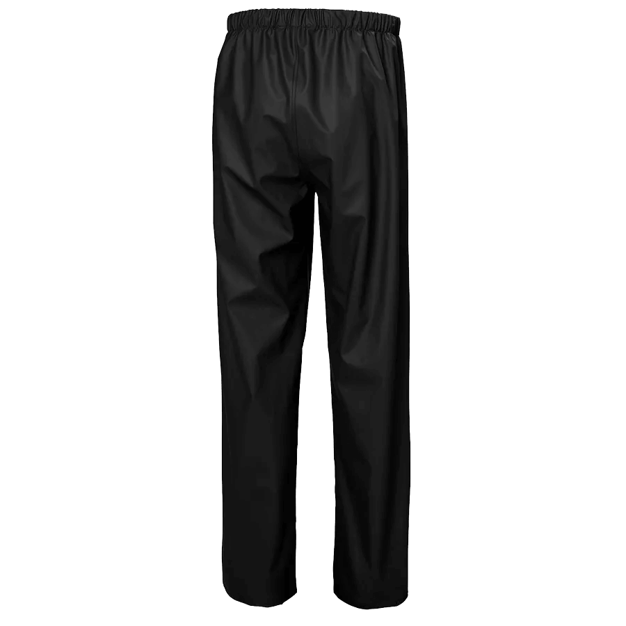 HELLY HANSEN MEN'S MOSS RAIN PANTS - BLACK BACK