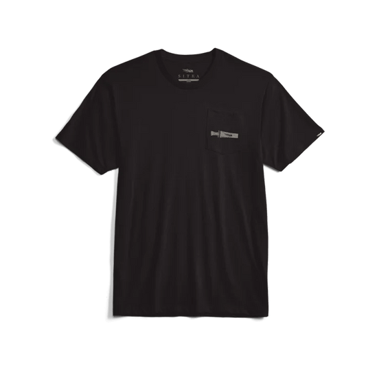 SITKA CALL COLLECTOR POCKET TEE - SITKA BLACK