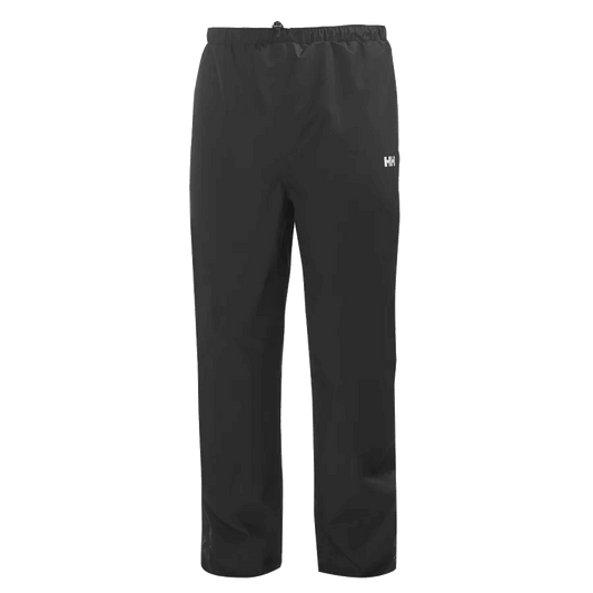 HELLY HANSEN MEN'S SEVEN J RAIN PANTS - BLACK FRONT