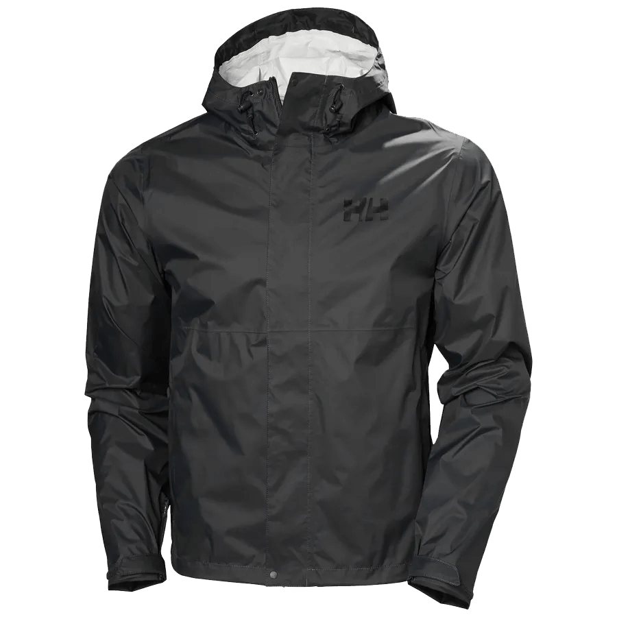 HELLY HANSEN MEN'S LOKE JACKET 2.0 - BLACK FRONT