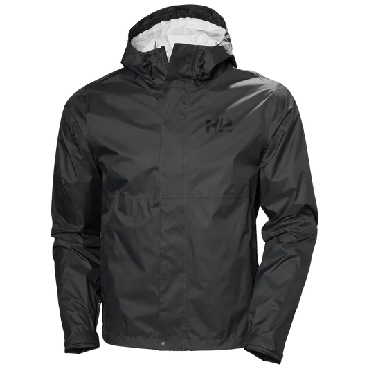 HELLY HANSEN MEN'S LOKE JACKET 2.0 - BLACK FRONT