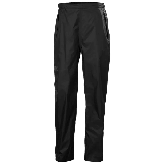 HELLY HANSEN MEN'S LOKE RAIN PANTS 2.0 - BLACK FRONT