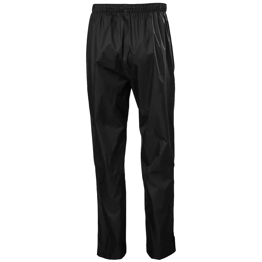 HELLY HANSEN MEN'S LOKE RAIN PANTS 2.0 - BLACK BACK