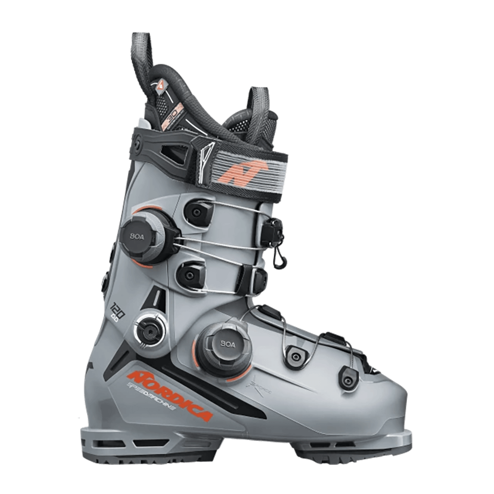 SPEEDMACHINE 3 120 BOA DD DH SKI BOOT - GREY/BLACK/RED