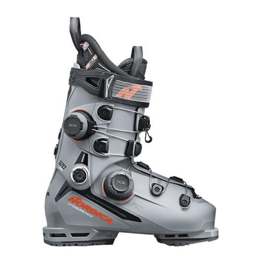 SPEEDMACHINE 3 120 BOA DD DH SKI BOOT - GREY/BLACK/RED