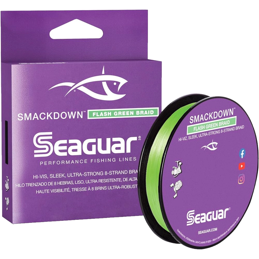SMACKDOWN FLASH GRN 150YD 10 LBS