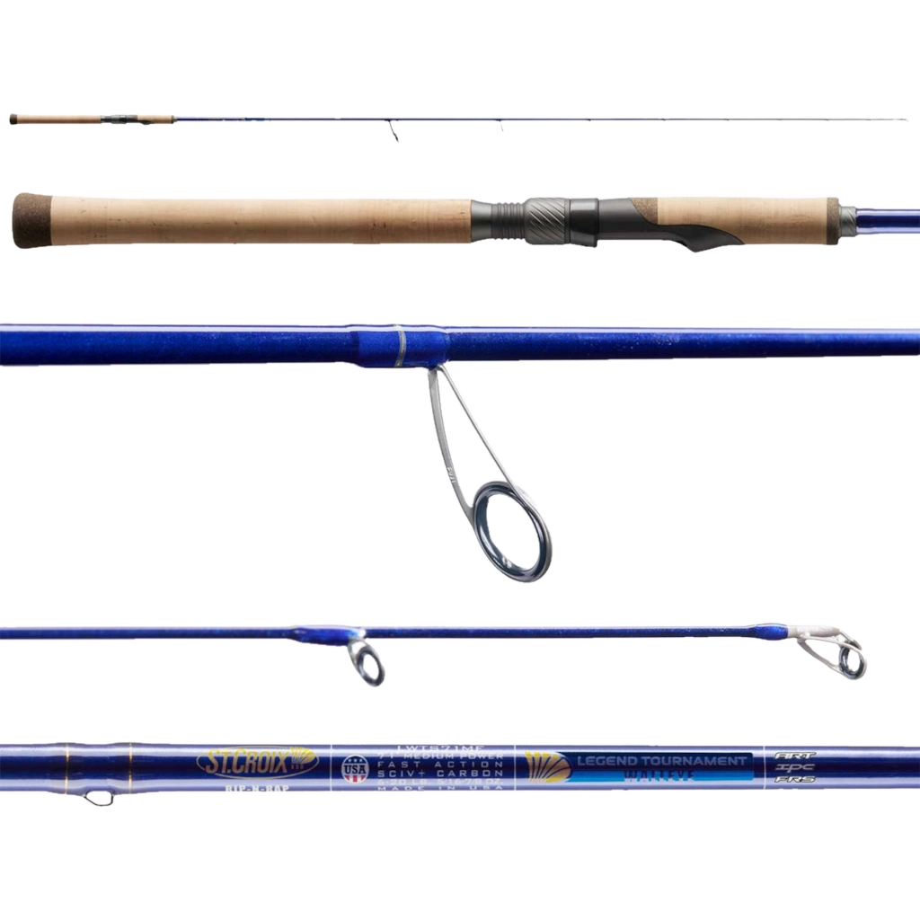 LEGEND TOURNAMENT WALLEYE SPIN 8' ML F 2PC