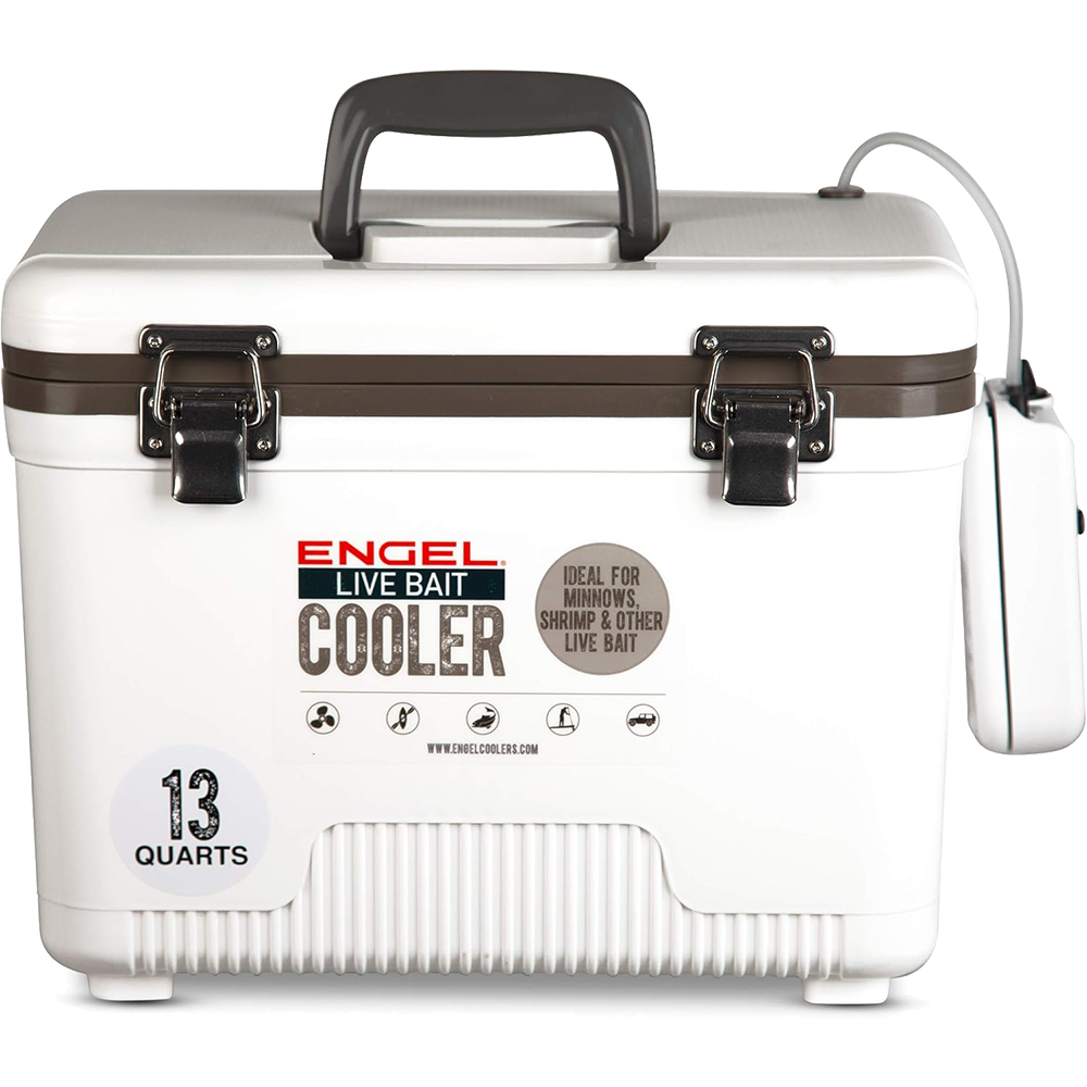 LIVE BAIT COOLER WITH AERATOR 13 quart