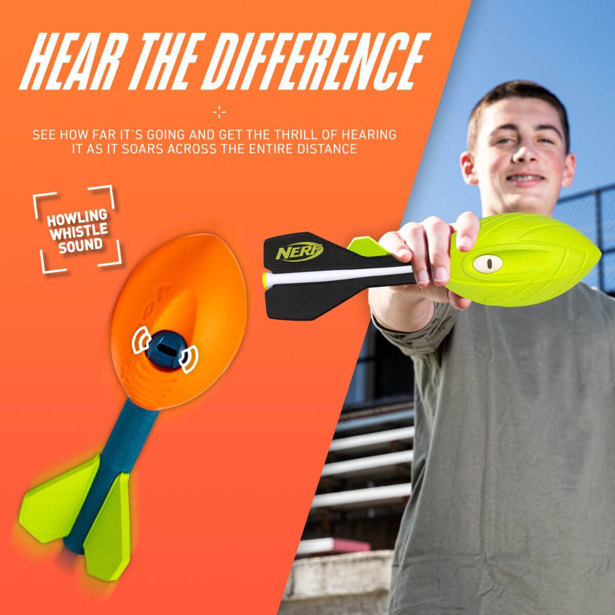NERF VORTEX POWER PACK 2PK howling whistle sound