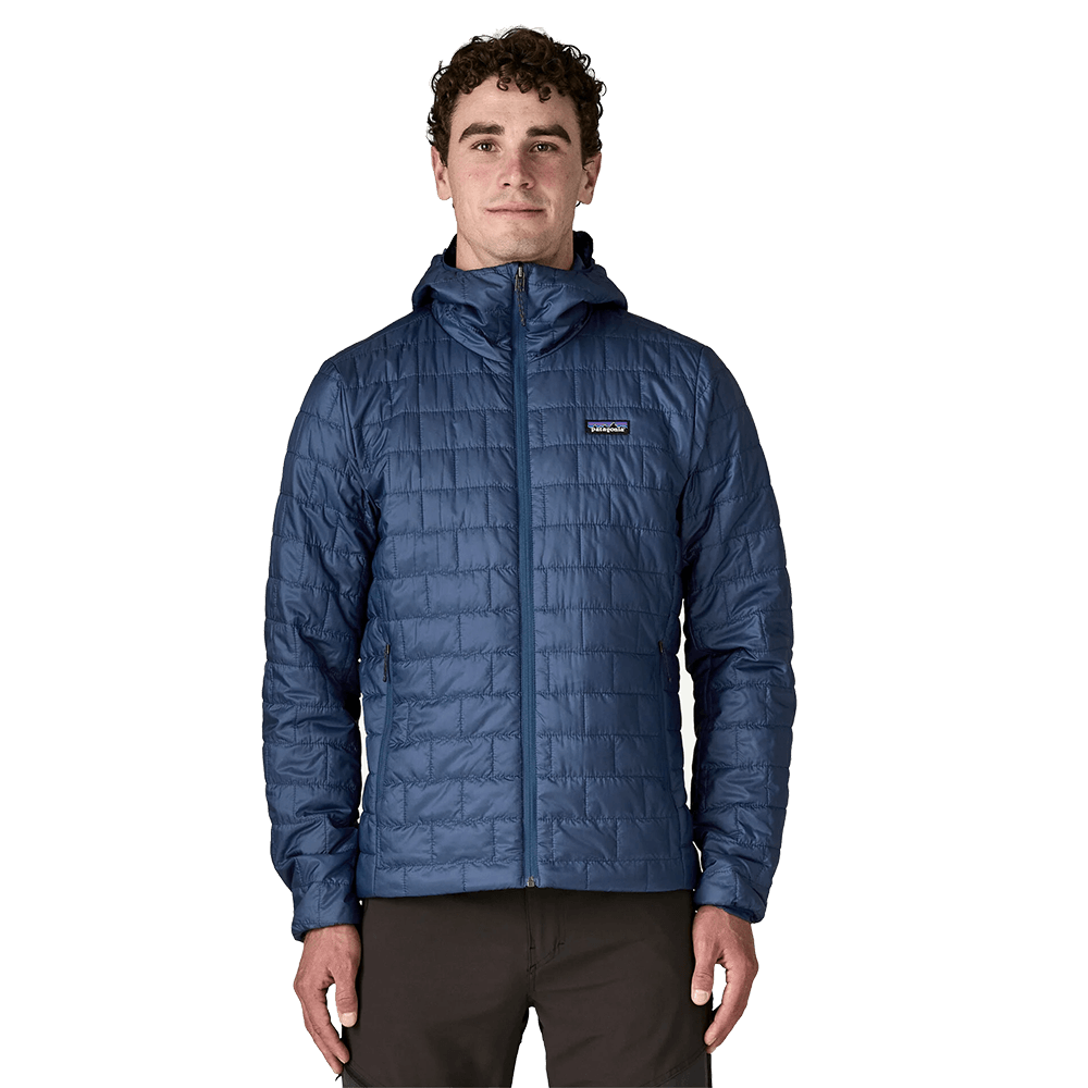 PATAGONIA MEN'S NANO PUFF HOODY - CLEMENT BLUE – Joe's Sporting Goods