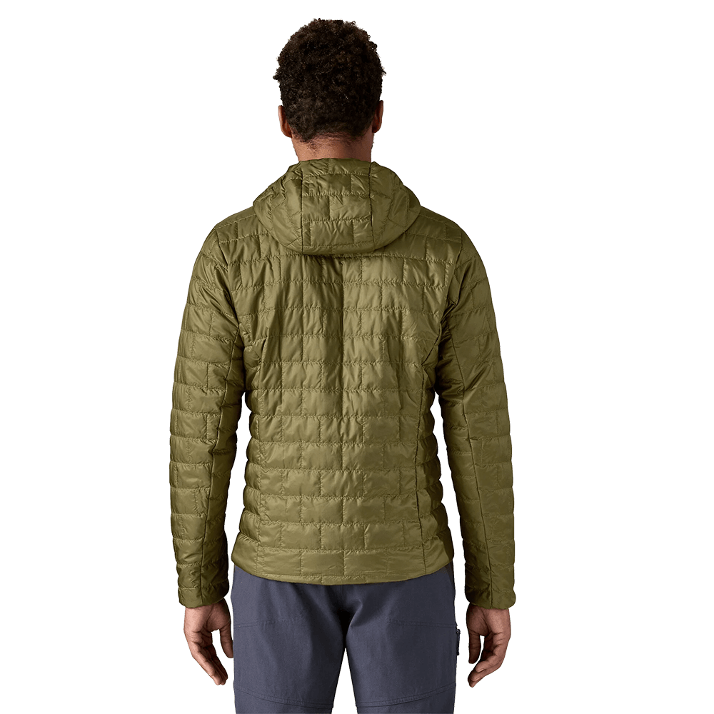 PATAGONIA 7990 MENS NANO PUFF HOODY - POND GREEN
Back View