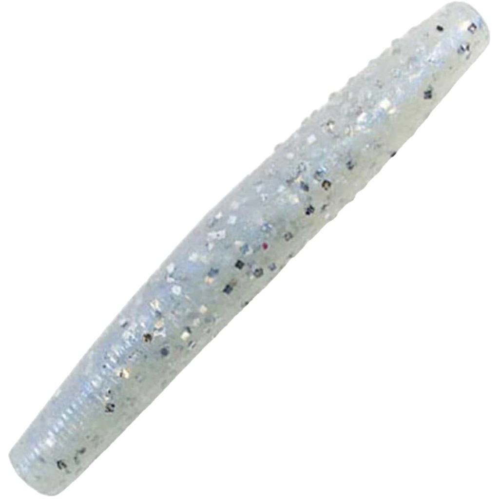 FINESSE TRD NED RIG WORM 8PK WHITE LIGHTNING 2.75IN