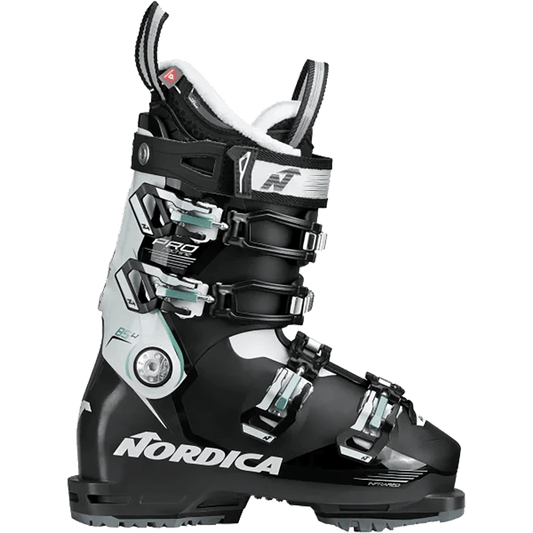 WOMEN'S PROMACHINE 85 DH SKI BOOT - BLACK/WHITE/GREEN    23/24