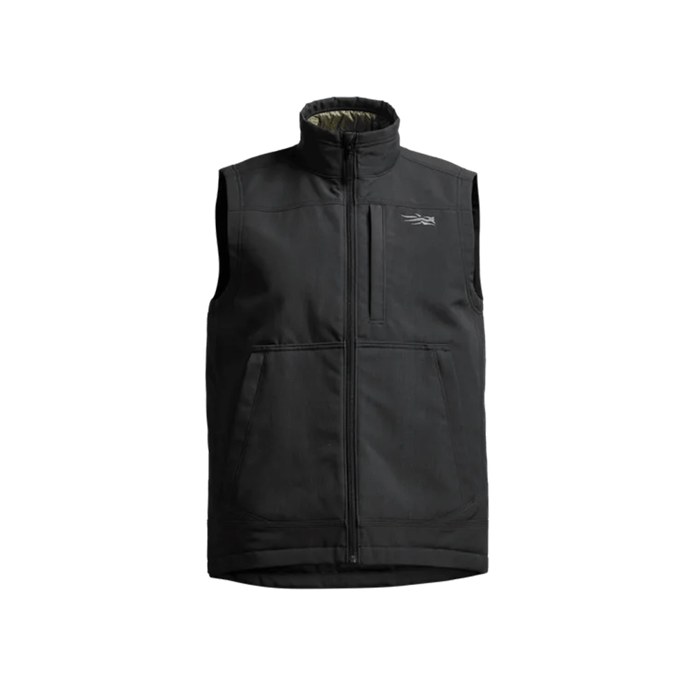 SITKA GRINDSTONE WORK VEST - OBSIDIAN BLACK