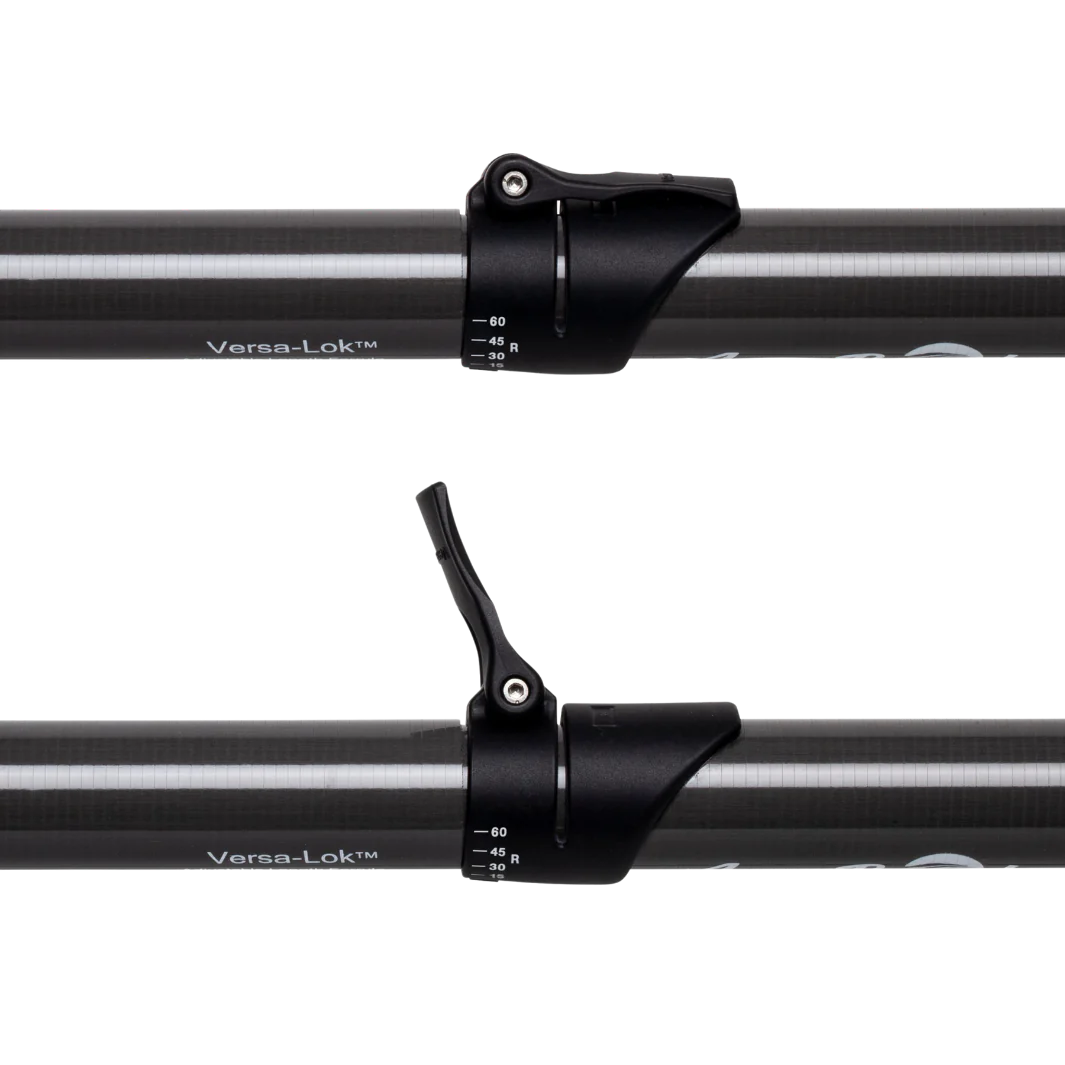 MANTA RAY HYBRID VERSA-LOK 2-PIECE KAYAK PADDLE adjustments up close