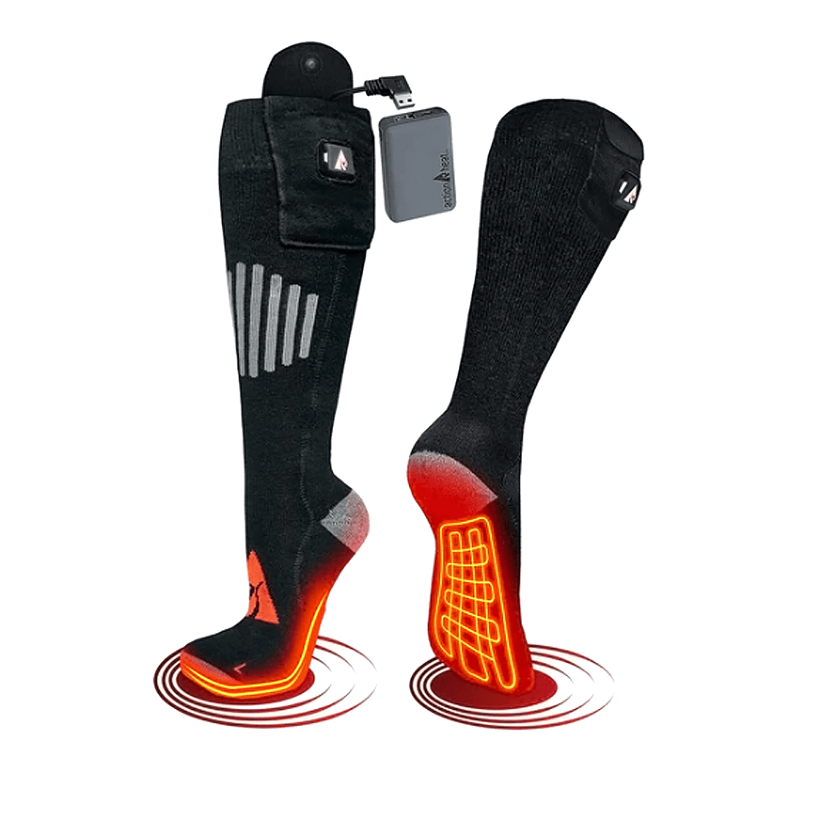 ACTION HEAT 5V WOOL BATTERY HEATED SOCKS