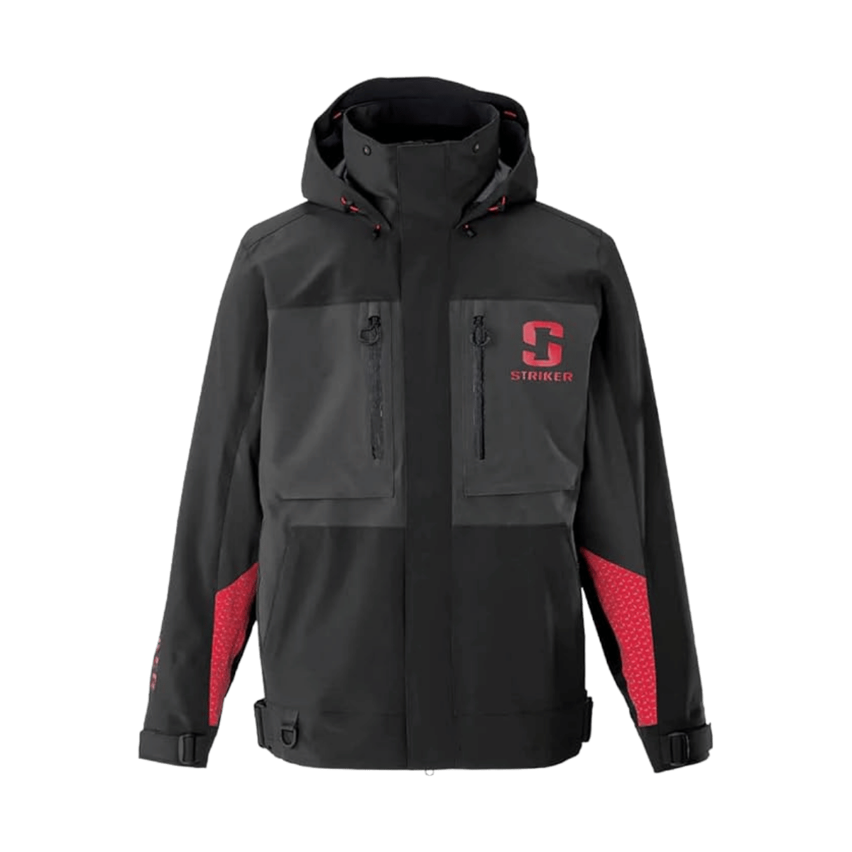 STRIKER BRANDS MEN'S ADRENALINE RAIN JACKET - BLACK