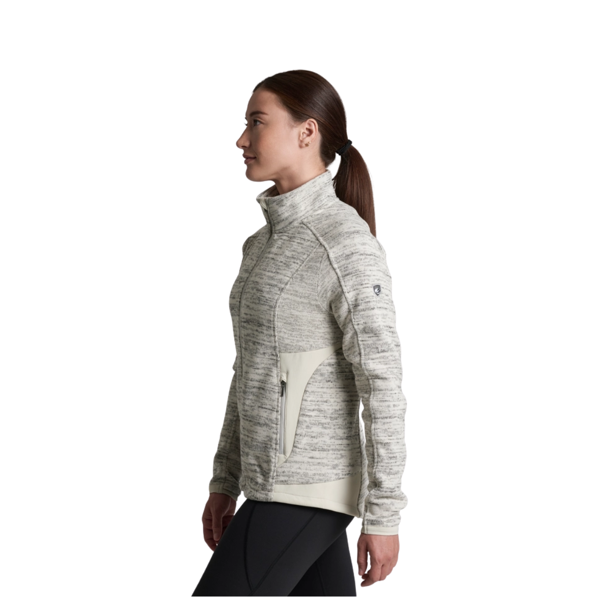 KUHL AKTIVATOR FLEECE JACKET - ASH - SIDE VIEW