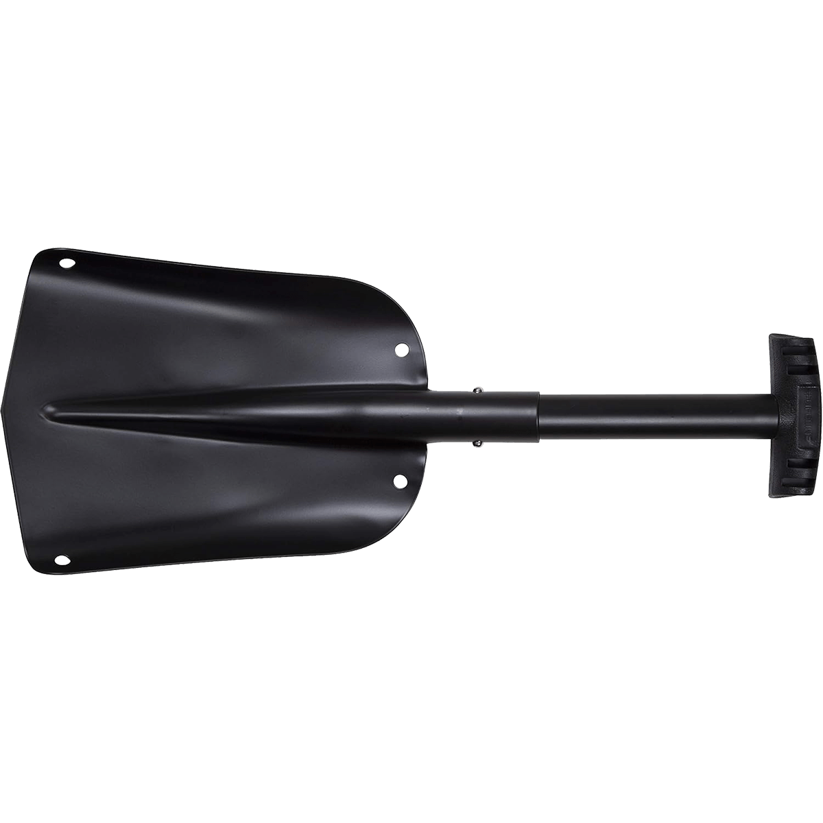 ALUMINUM SPORT UTILITY SHOVEL MATTE BLACK short setup