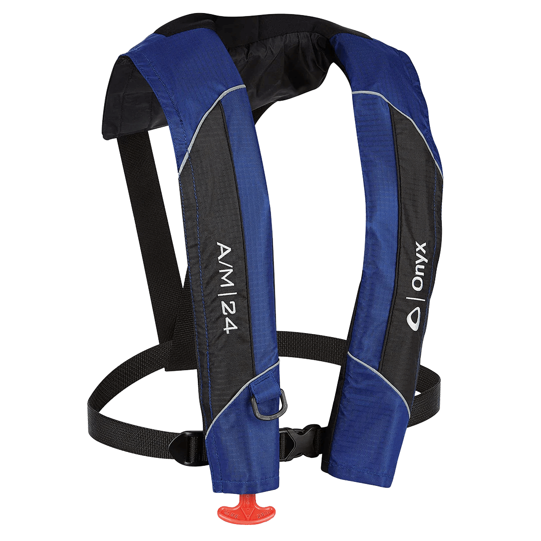 A/M-24 AUTO/MAN INFLATABLE PFD - BLUE