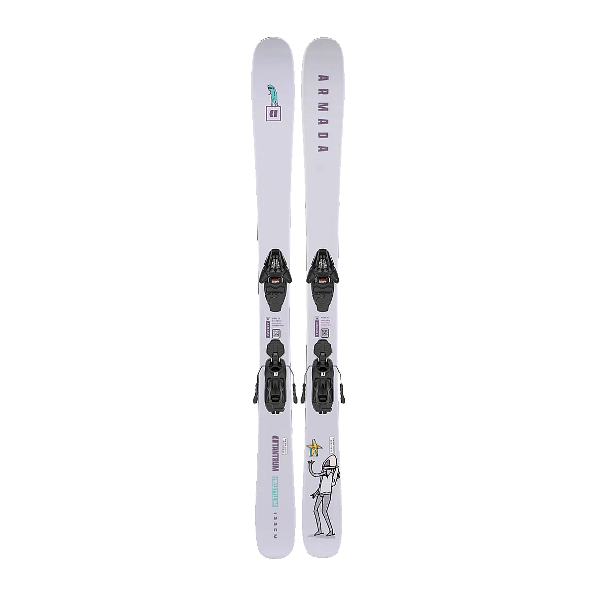 ARMADA JUNIOR TANTRUM 84 FREESTYLE SKIS + L6 BINDINGS