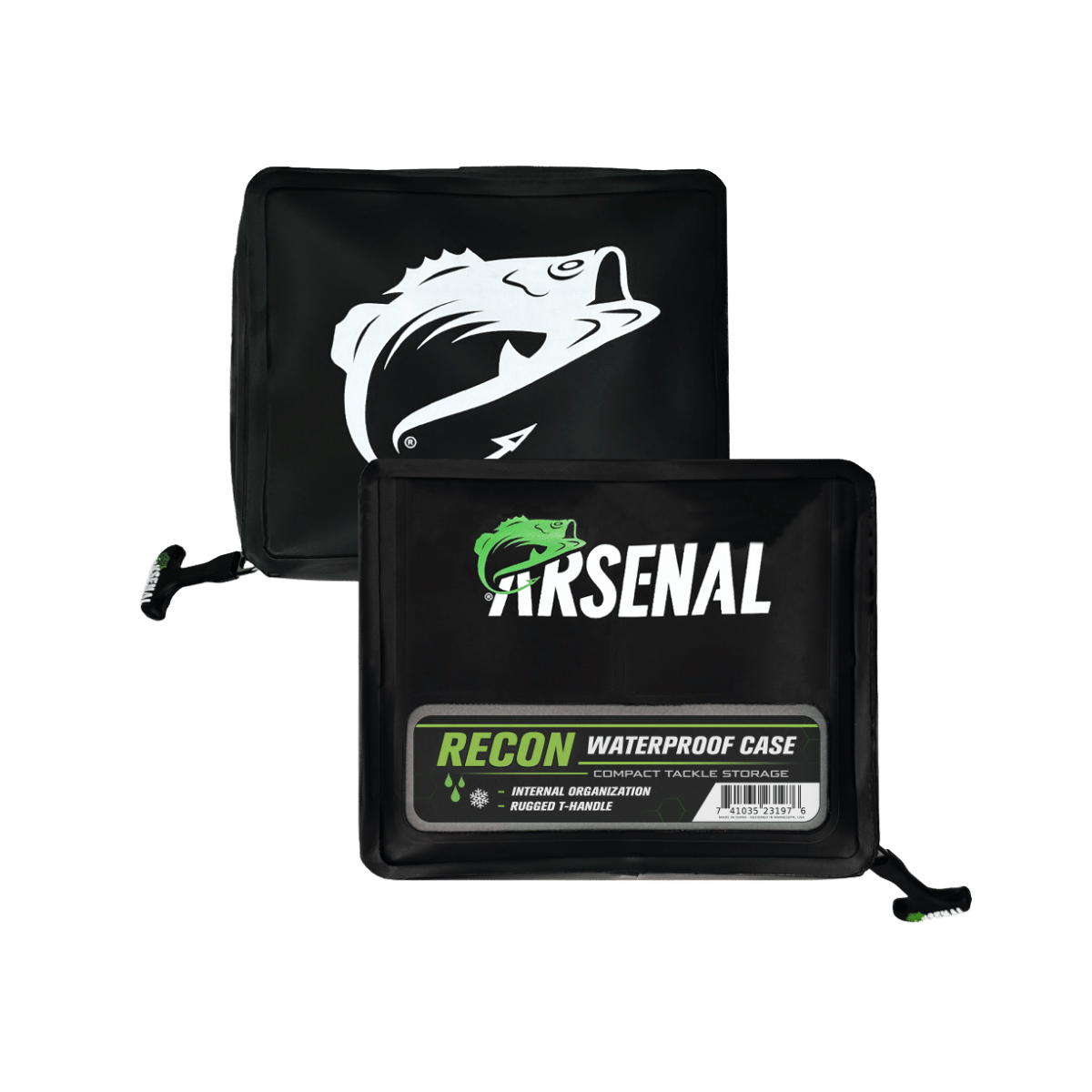 ARSENAL FISHING CORP RECON WP COMPACT CASE BLACK